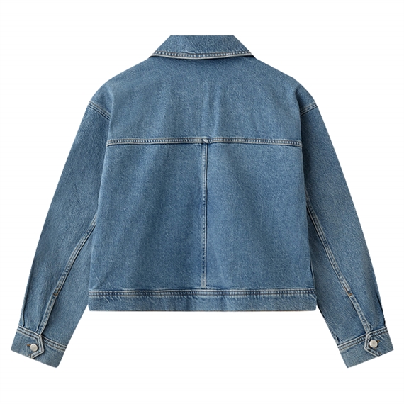 Copenhagen Muse CMANOUK Jakke, Light Blue Denim